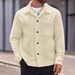 Cross-Border New European And American Sports Casual Long-Sleeve Solid Color Versatile Fashion Trend Jacquard Men's_mkmklike.com