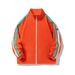 2023 Autumn Thin Loose Trendy Brand In Stock Zipper Coat Flight Jacket Men's Casual Cardigan_mkmklike.com