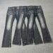Men's Clothing Texture High Street Style Washed Straight Jeans Retro Vibe Flared Jeans_mkmklike.com