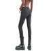 Four-way Stretch Knitted Soft Denim Women's Skinny, High-waisted, Slimming, Butt-lifting, Elastic, Seamless Pencil_mkmklike.com