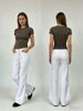 European And American Cross-border Bestseller Retro Loose Straight Single-button High-waisted Wide-leg Women's Jeans_mkmklike.com