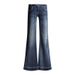 Wholesale And Dropshipping Fashionable Ouni Beautiful Slim-fit Ultra-low-waist American-style Flared Jeans For Women_mkmklike.com