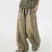 Men's Clothing High Street Retro Design Wide Leg Jeans Men's High Street Hiphop High Street Straight Loose Long Pants_mkmklike.com