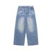 Men's Clothing Design Cat Whisker Jeans Trendy Brand Simple And Versatile Straight Trousers For Men_mkmklike.com
