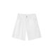 Men's Niche Distressed Washed Denim Shorts Slimming Straight Leg Five Quarter Length Hong Kong Style Retro mid Length Shorts_mkmklike.com