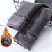 ELLE Fleece-Lined Thickened Jeans 2025 New Women's High-Waisted Autumn Winter Skinny Elastic Slim Fit Pants_mkmklike.com