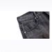 Vintage Distressed Denim Shorts for Men Relaxed Fit 5-Inch Inseam Casual Summer Ripped Details_mkmklike.com