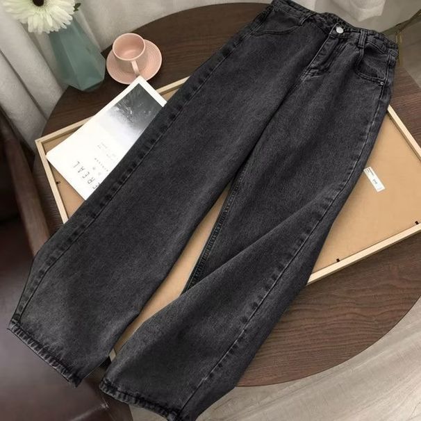 Men's Clothing Versatile Loose Fit Men's Jeans Casual Durable Long Pants For Spring Autumn And Winter_mkmklike.com