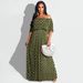 Summer New Dot Print Fashion Casual Plus size Dresses_mkmklike.com