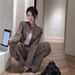 American Retro Style Short Biker For Women, Spring Autumn 2025 New Suede Coffee Color Cool And Stylish Jacket_mkmklike.com