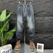 Men's Clothing Men's High Street Style Casual Wide Leg Jeans Loose Harem Pants American Loose Fit Washed Blue Spring Autumn_mkmklike.com