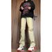 Nordmann American Retro Mud Yellow Jeans For Men, Spring And Autumn Straight Loose Pants, Trendy High Street Versatile Cool_mkmklike.com