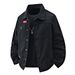 Men's Clothing New Embroidered Denim Jacket Men's Trendy Casual Slim Long Sleeved Top Spring And Autumn Foreign Trade Men's Jacket_mkmklike.com