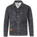 Men's Clothing Trendy Fashion Multi Pocket Lapel Casual Denim Jacket_mkmklike.com