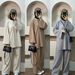 Loriya2024 Middle East Dubai Turkey Solid Color Loose Two-Piece Set LR894_mkmklike.com
