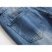 Suitable For All Seasons Ripped Straight Leg Plus Size For Men Autumn Men's Jeans_mkmklike.com
