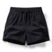Men's Clothing Summer pants new style ice silk thin fashion casual loose drawstring three-quarter pants men's beach swimming large size shorts_mkmklike.com