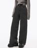 High-Waisted Wide Leg Jeans For Women – Stretch Cotton Denim Pants – Fashion Workwear (Sizes 25-32, Black)_mkmklike.com