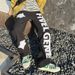 High Street Ink Splashed Splicing Vibe Men's Flared Jeans Loose Floor Length Straight Trousers Mid Waist Denim Vintage Style_mkmklike.com