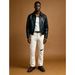 Men's Clothing High Street Style Jeans Distressed Patchwork Slim Straight Leg Non Stretch Trendy_mkmklike.com