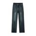 High-waisted Slim Straight-leg Jeans Women, 2026 Spring New Style, Slimming And Versatile, Suitable For Tall_mkmklike.com
