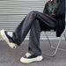 Loom New Washed Vintage Embroidered Jeans For Men Spring Autumn Straight Loose European And American High Street Style Long_mkmklike.com