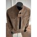 American Retro Brown Tie-dye Stand-collar Biker Jacket For Men And Women, Spring Maillard High-end Loose-fit Workwear_mkmklike.com