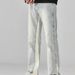 Streetwear High-Waisted Jeans – Vintage Washed Straight-Leg Denim With Stretch (S-3XL, Unisex Slim Fit, Retro Muddy Yellow)_mkmklike.com
