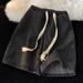 American-style Workwear Denim For Men, Summer Thin Trendy Mid-length Pants, Loose Fit Plus-size Men's Shorts_mkmklike.com