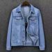 2026 New Spring Korean Style Light Blue Denim Jacket Trendy Casual Fashion Versatile Coat_mkmklike.com