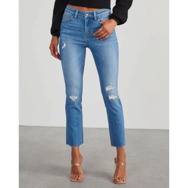 European And American Foreign Trade Cross-border Supply Fashion Retro Slim-fit Stretch Jeans For Women_mkmklike.com