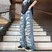 Men's Clothing High Street Style Design, Retro Heavy Duty Distressed Ripped Jeans, EAN Jeans With Distressed._mkmklike.com