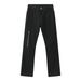 EF Denim | 2023 New Product, Black Straight Tube Personalized Trouser Leg Zipper Jeans Simple Versatile Casual Pants Men_mkmklike.com