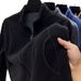 Double-Sided Sweatshirt Cardigan Men Stand Collar Autumn Winter Men's Warm Polar Fleece Jacket Thickened_mkmklike.com