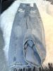 Men's Clothing Washed Letter Print High Waist Jeans Niche Versatile Design Straight Casual Mopping Pants_mkmklike.com