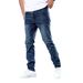 Men's Slim Fit Stretch Denim Jeans - Comfortable & Stylish For Everyday Wear, Cycling & Street Fashion_mkmklike.com