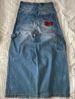 Men's Straight Loose Wide Leg Jeans High Street Hip Hop Trendy New American 2024 Cross Border Fashion_mkmklike.com