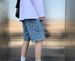 Summer Personalized Ins Trendy Loose Denim Shorts Male Korean Version Student Trendy Brand Hip Hop Bf Five-point Thin Casual Pants_mkmklike.com