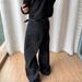Men's Clothing Black Red Rimmed Denim Trousers Straight Wide Leg A Line Narrow Jeans_mkmklike.com