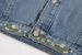 Gradient Dye Floral Embroidery Denim Jacket Spring/Autumn American Style Long Sleeve Outerwear for Men And Women_mkmklike.com