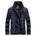 2026 Fashion Wintercoat Cowboy Outerwear Men's Cotton Lapel Long Sleeve Single-Breasted Thick Keep Warm Fleece Denim Jacket M-6XL_mkmklike.com