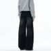 Unisex American Vintage Embroidered Flared Jeans - 70s Retro Wide Leg Bell Bottom Denim Pants With Crescent Embroidery_mkmklike.com