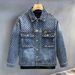 Men's Clothing High Grade Cat Claw Fashion Niche High End Denim Jacket Men's Handsome High Street Retro Jacket Trend_mkmklike.com