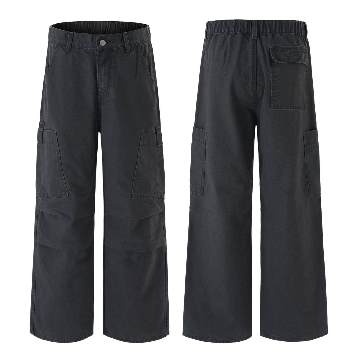 XXBRO Men's Japanese Vintage Workwear Jeans – High Street Utility Pants With Multi-Pockets & Distressed Washed Finish (S-2XL, 100% Cotton)_mkmklike.com