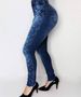 Women's Clothing High Waisted Studded Beaded Push Up Hip Lifting High Stretch Leggings_mkmklike.com