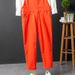 Pure Japanese Retro Casual Jumpsuit Nine-point Trendy Korean Version Youth Couple Overalls Men's Workwear Suspender Pants_mkmklike.com