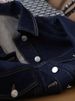 Super Popular On Instagram, Vintage Dark Blue Denim Jacket For Women, Spring And Autumn, Stylish Loose Casual Short_mkmklike.com