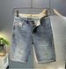 Men's Clothing Light Luxury Smoky Gray Denim Shorts For Men High End Trendy Versatile Casual Five Point Shorts Summer Thin_mkmklike.com