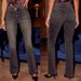 Women’s Stretch Washed Jeans – Slim Straight-Leg, Mid-Rise, Distressed Black-Grey (Sizes S-XXL, Cat Whisker & Vintage Wash)_mkmklike.com