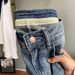 Men's Clothing Summer Slim Fit Denim Shorts Mid-Length Casual Trendy Blue Versatile Straight Five Point Pants Thin_mkmklike.com